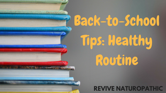 Back-to-school tips for a healthy routine